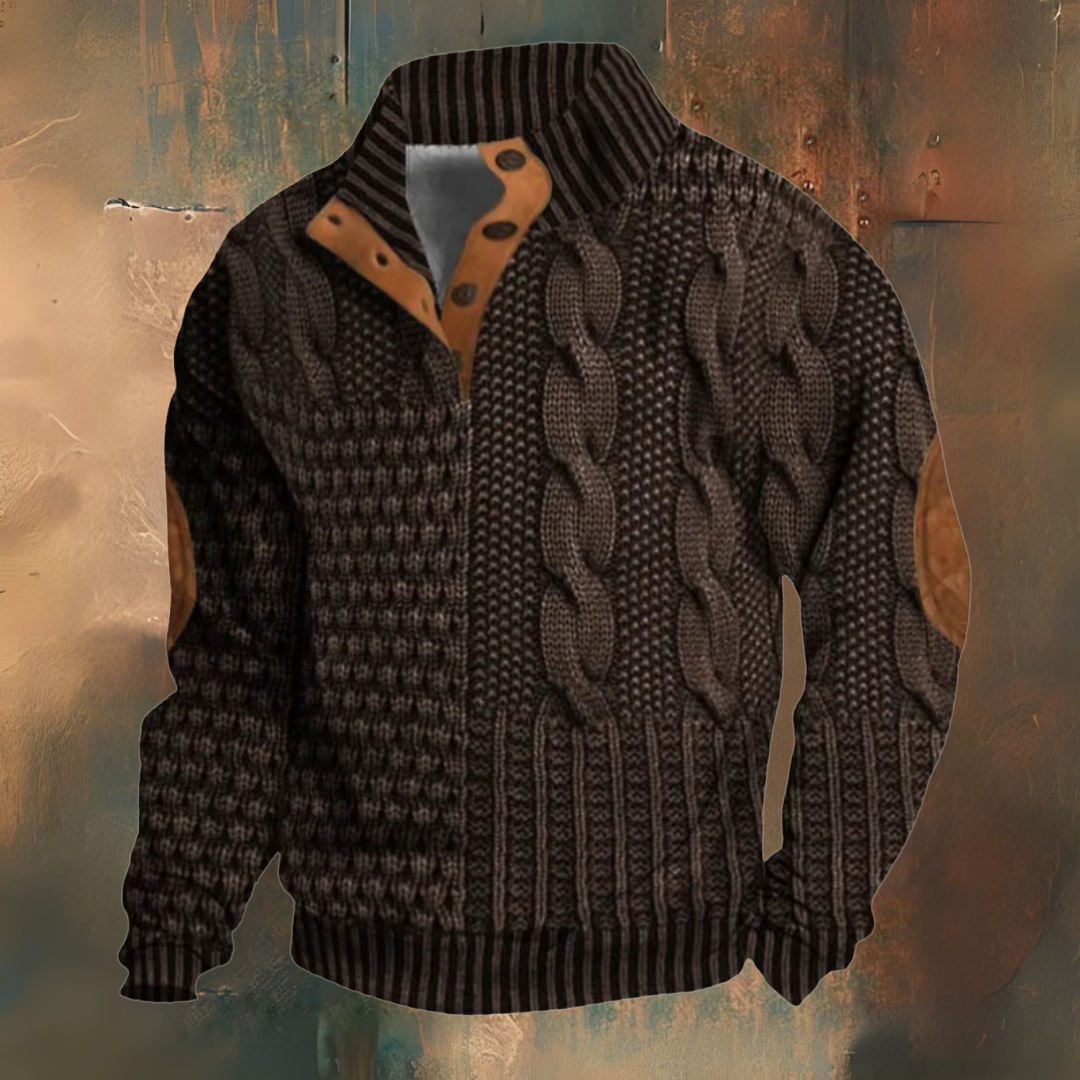 Renaud | Mintás pulóver