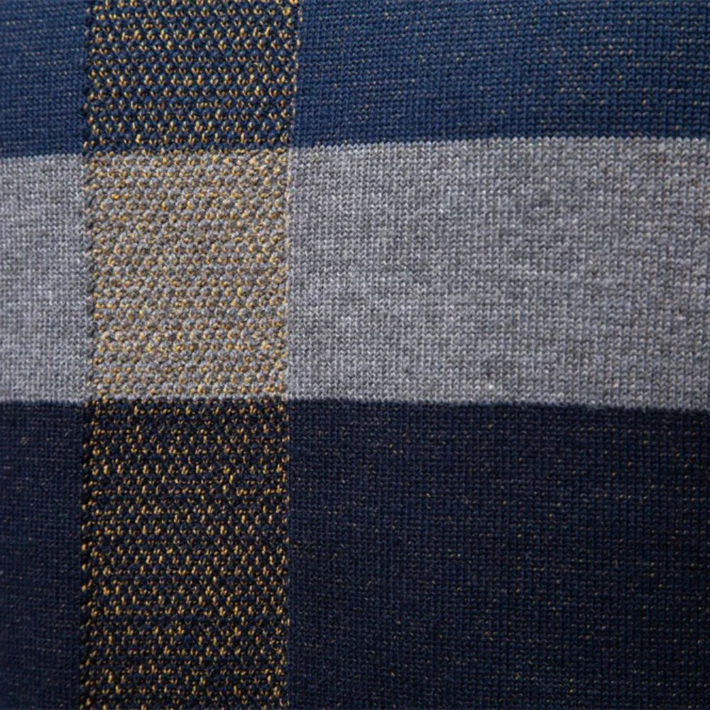 Jesse | Férfi kötött pulóver rombusz mintával